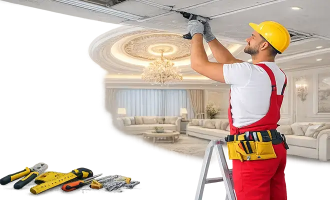 Gypsum Ceiling Services in Sharjah - Dubai