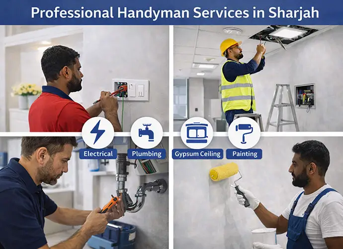 Professional handyman services in Sharjah for residential and commercial properties