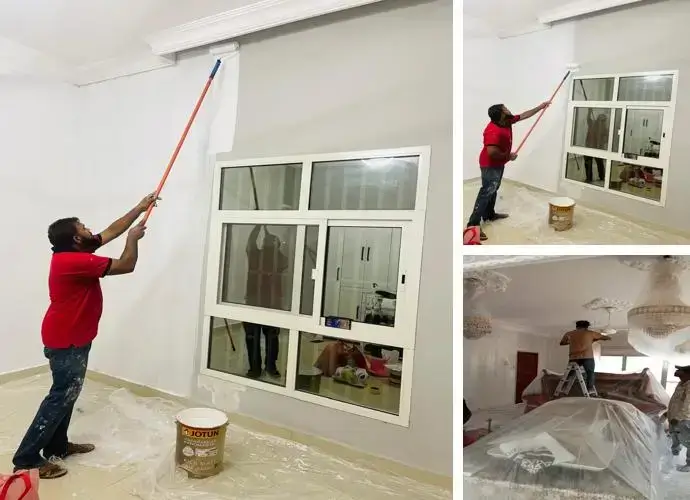 Professional painting service in Sharjah for villas and commercial buildings